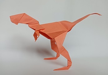 恐竜折り紙