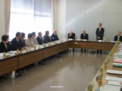 行政相談委員との市政に関する懇談会の様子