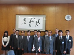 韓国・昌原（チャンウォン）市長来訪