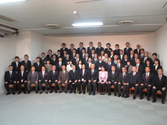 岡山県都市優良職員表彰式の様子