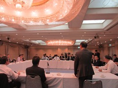 岡山県と市長会の行政懇談会