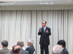 岡山市連合町内会懇親会の様子