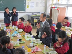 給食の様子