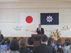 岡山市認定こども園開園式