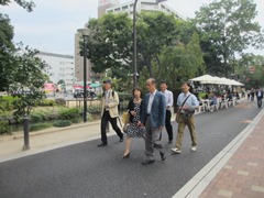 第2回県庁通り・西川緑道公園筋回遊性向上社会実験