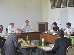 市長と岡山市連合町内会役員との懇親会