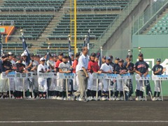 岡山リトルシニアチーム　第19回OHK杯争奪西部ブロック卒団記念大会