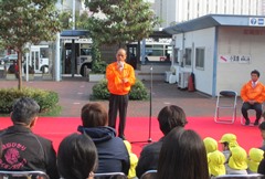 岡山市児童虐待防止推進月間スタート記念式典の様子
