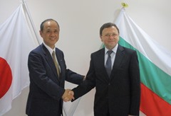 駐日ブルガリア共和国大使館訪問の様子