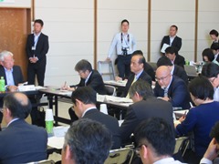 第1回公共交通網形成協議会の様子