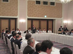 152回大都市土木協議会　開会式の様子