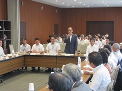 平成30年度まち・ひと・しごと創生市民会議の様子