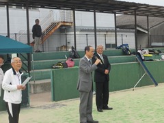 第27回岡山市長杯テニス大会の様子