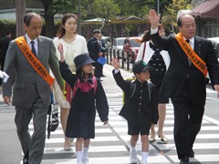 平成28年春の交通安全市民運動推進大会の様子