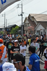 第5回おかやま西大寺マラソン大会の様子