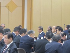 全国市長会　理事・評議員合同会議の様子