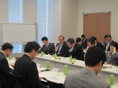 「指定都市を応援する国会議員の会」懇談会の様子