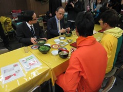 岡山市役所地下食堂パクチーウィークの画像