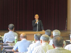 岡山市安全・安心ネットワーク連絡協議会総会の様子