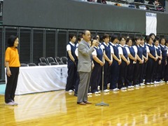 第42回岡山市婦人バレーボール大会の様子