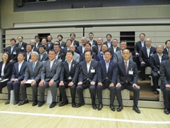 日本サッカーを応援する自治体連盟令和元年度総会の様子