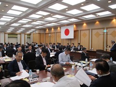 全国市長会　理事・評議員合同会議の様子