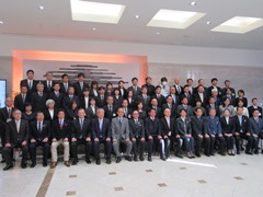 平成29年度岡山県都市優良職員表彰式の様子