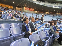 第45回社会人野球日本選手権大会　応援観戦の様子