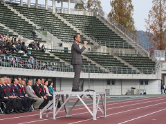 第45回岡山市スポーツ少年団体育大会　開会式の様子