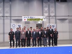 3×3（バスケットボール）男子日本代表候補キャンプ　歓迎式の様子