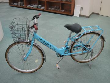 抽選品No.58 24インチ そら色 自転車の写真