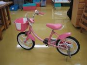 抽選品No.56 子ども用自転車ピンクの写真
