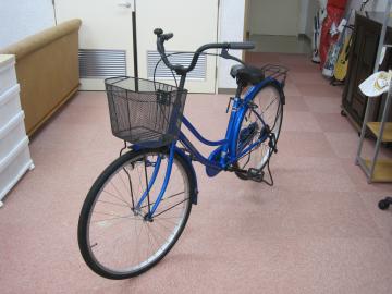 No.49 自転車 26インチ 青 の写真