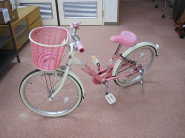 No.48 自転車 20インチ ピンク 子ども用 の写真