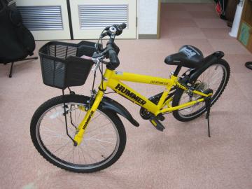 No.48 自転車 22インチ 黄色 の写真