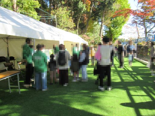 岡山理科大学専門学校のイベント風景