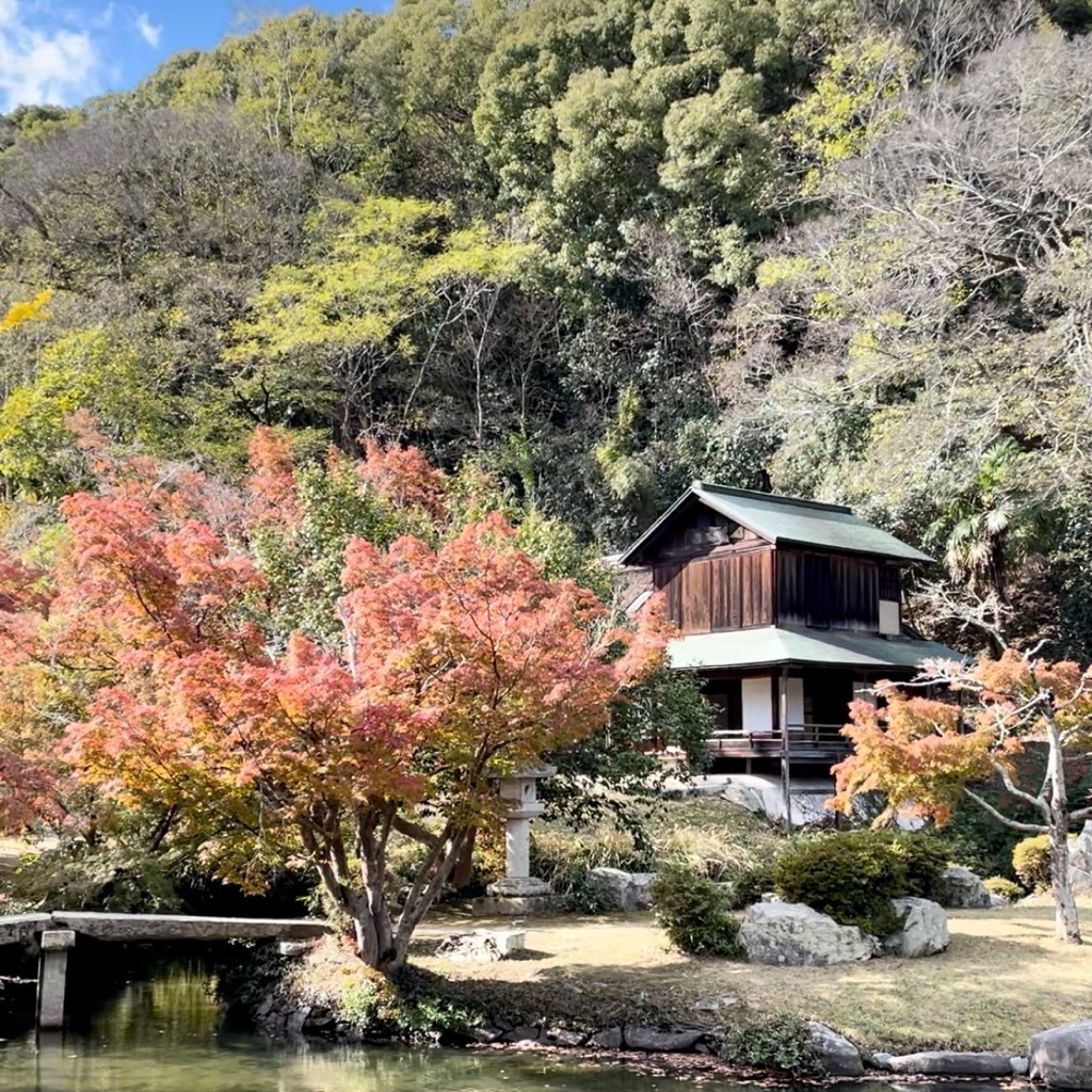 秋の近水園