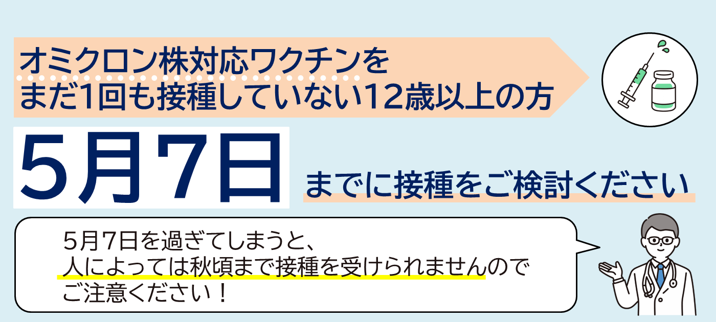 新型コロナワクチン接種について