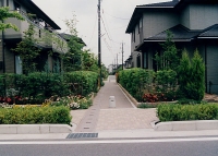 計画的に開発された住宅地でこれから家を建てる地区イメージ写真	