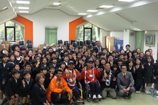 朝日塾小学校交流イベントの様子その4