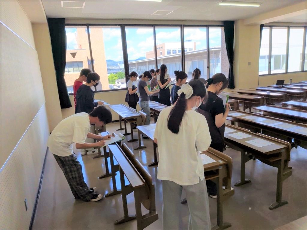 審査の写真