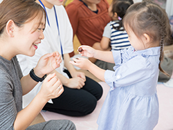 ママと子どもの様子