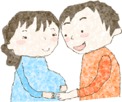 夫婦のイラスト