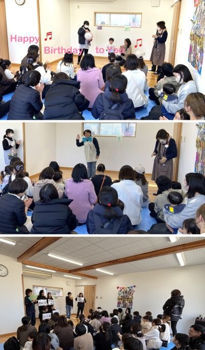 お誕生日会やお楽しみ会での劇の様子