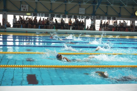 第57回岡山市学童水泳記録会の様子　その2