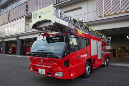 はしご車【北はしご1号車】の写真