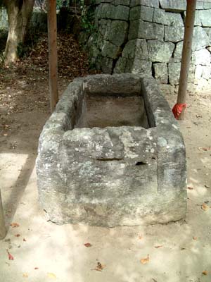 造山古墳の石棺