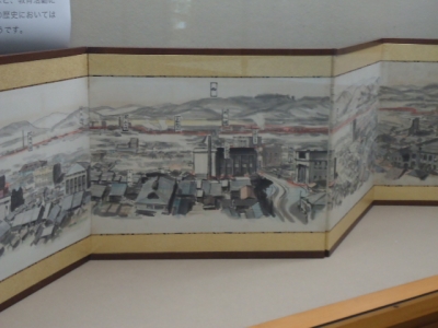 「戦災岡山市の図」の部分の画像