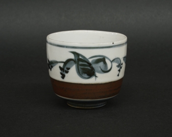 富本憲吉作　茶碗（北村透谷記念文学賞で富本憲吉作の陶器1点が授与されたとあり、関連が注目される）の画像