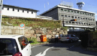 岡山城石山門跡の写真